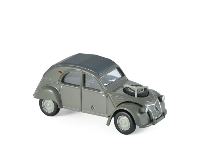 norev-citro-n-2cv-4x4-1961-grigio-etna-1-64 image 1