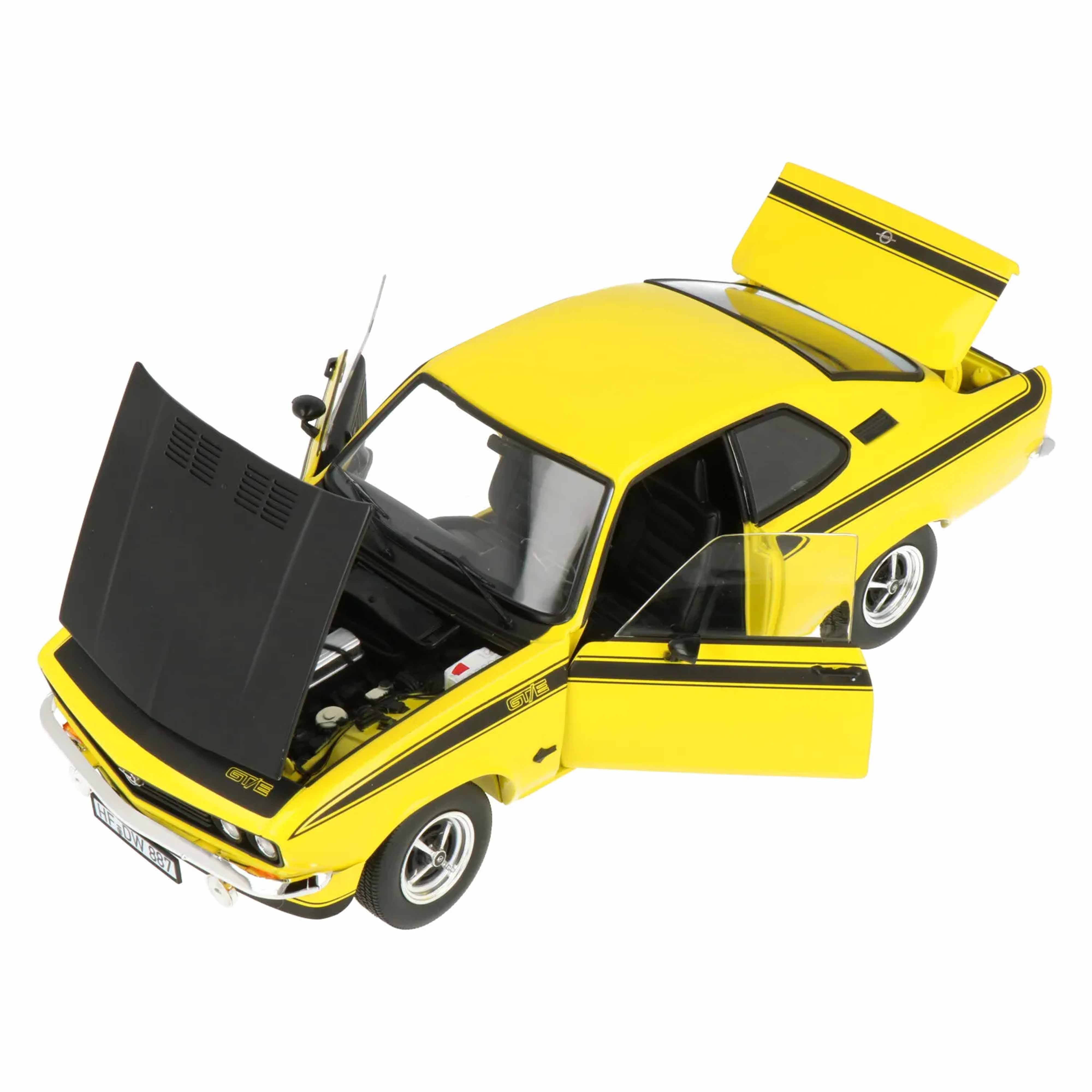 norev-opel-manta-a-gt-e-1975-jaune-citron-1-18 image 2