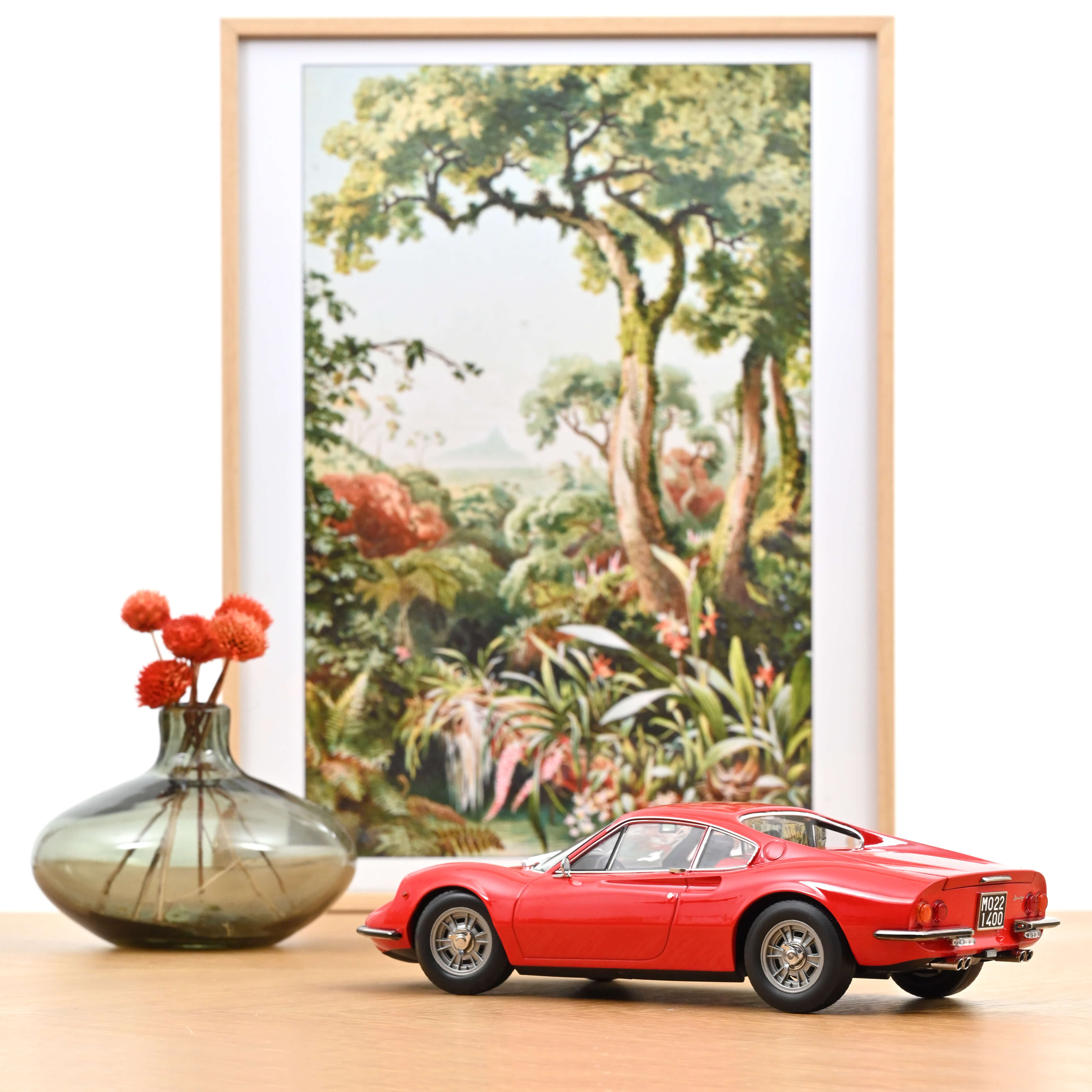 norev-dino-246-gt-1968-rosso-chiaro-1-18 image 2