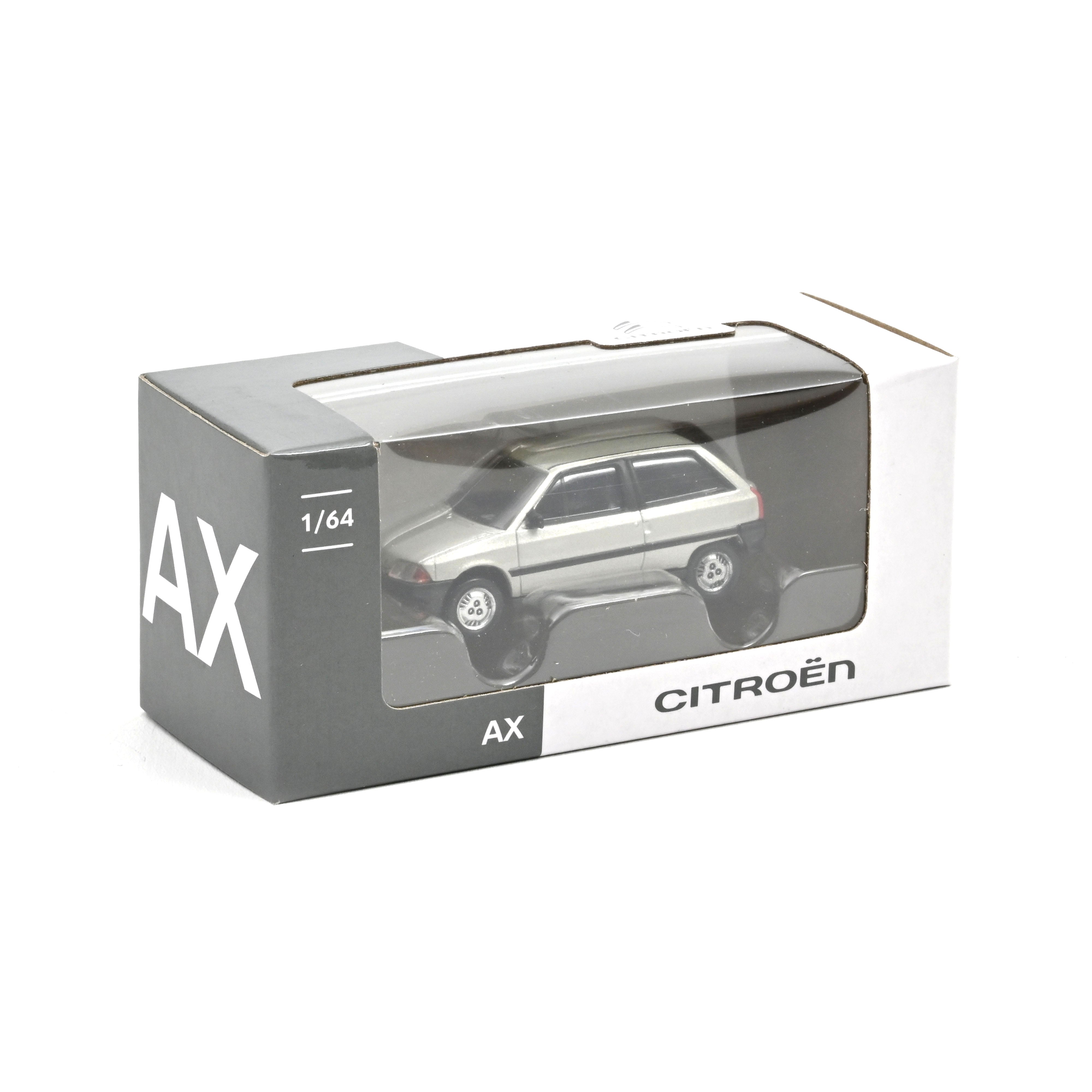 norev-citro-n-ax-3-porte-grigio-1986-1-64-minijet-modellino image 3