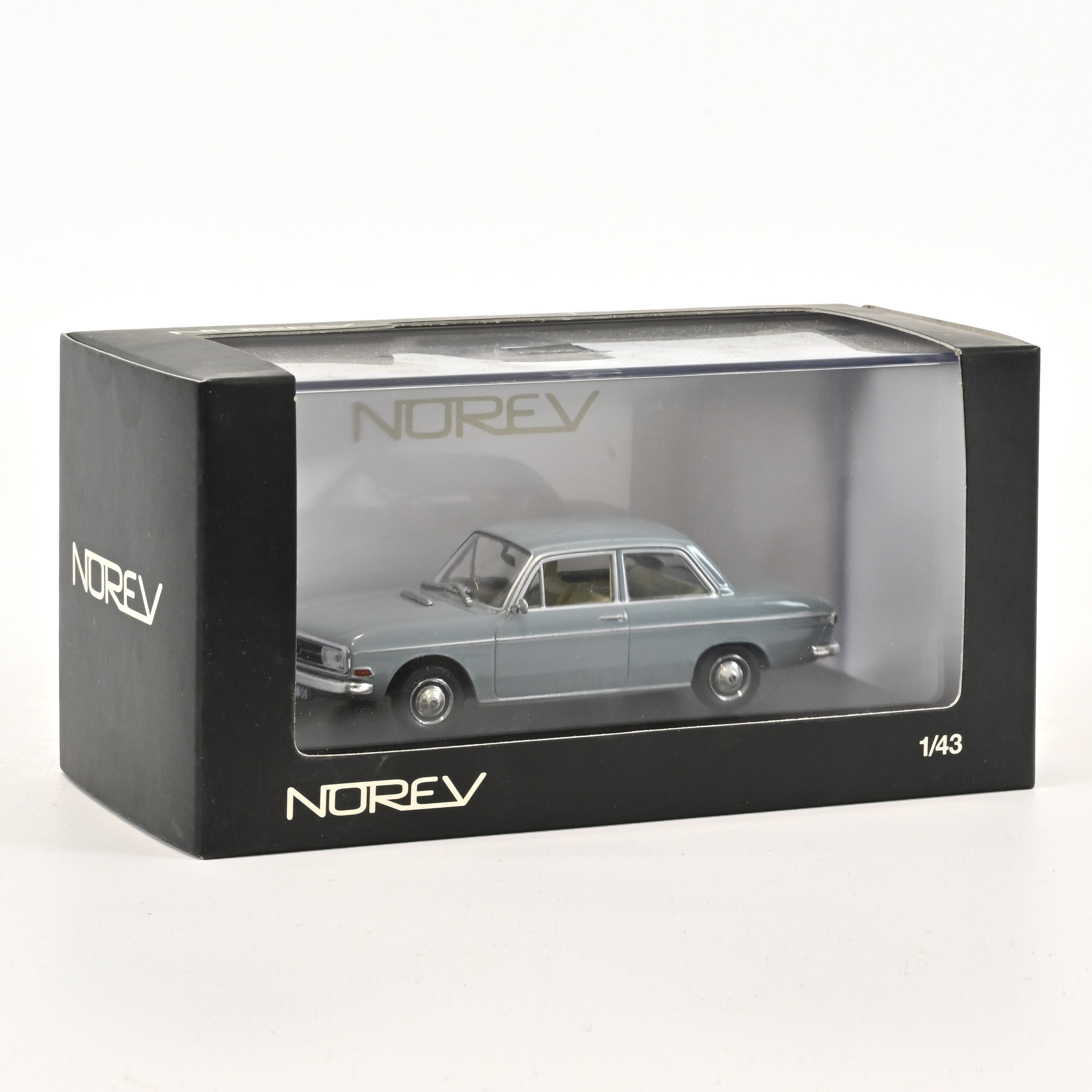 norev-audi-72-1965-bleu-clair-1-43-modellino-auto-d-epoca image 1