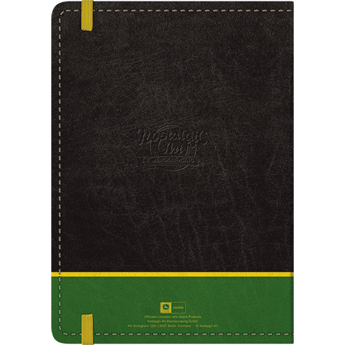 nostalgic-art-john-deere-farm-equipment-logo-black-quaderno-a5-128-pagine image 2