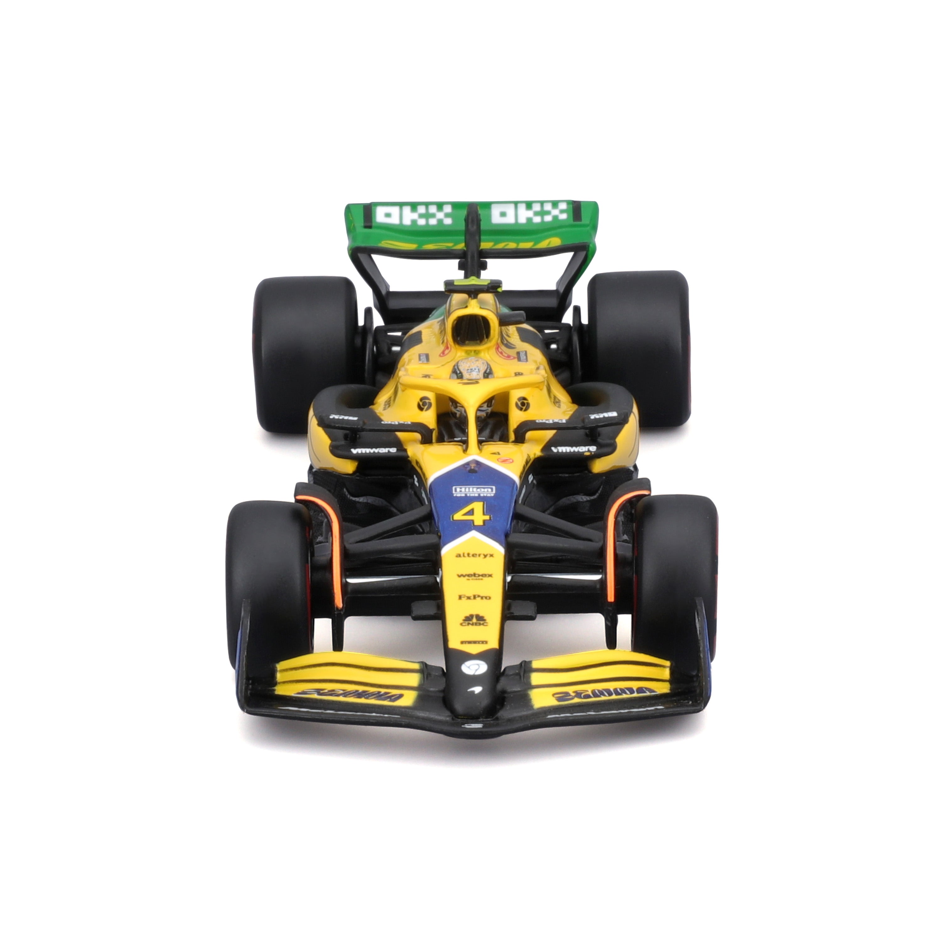 bburago-mclaren-f1-mcl38-lando-norris-4-gp-monaco-2024-senna-1-43-con-pilota-e-t image 3