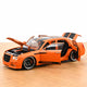 norev-chrysler-300c-parotech-moto-d-acqua-set-1-18-arancione-nero image 6
