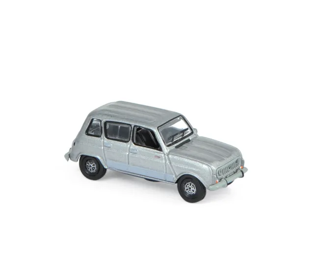 norev-renault-4-gtl-1987-modellino-auto-1-87-grigio-metallizzato image 1