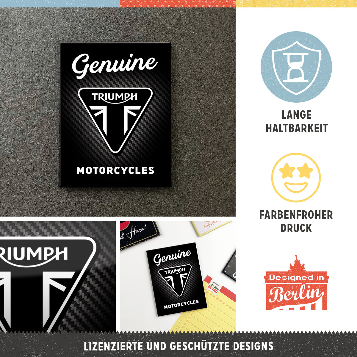 nostalgic-art-triumph-genuine-motorcycles-magnete-da-frigo-6x8-cm-2 image 3