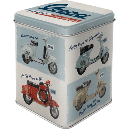 nostalgic-art-vespa-model-chart-scatola-da-t-in-metallo-100-g image 1