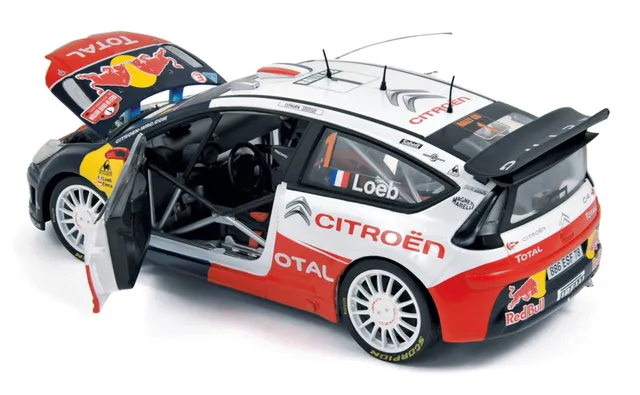 norev-citro-n-c4-wrc-2009-wales-rally-gb-1-18-modellino-auto-da-collezione-loeb- image 1