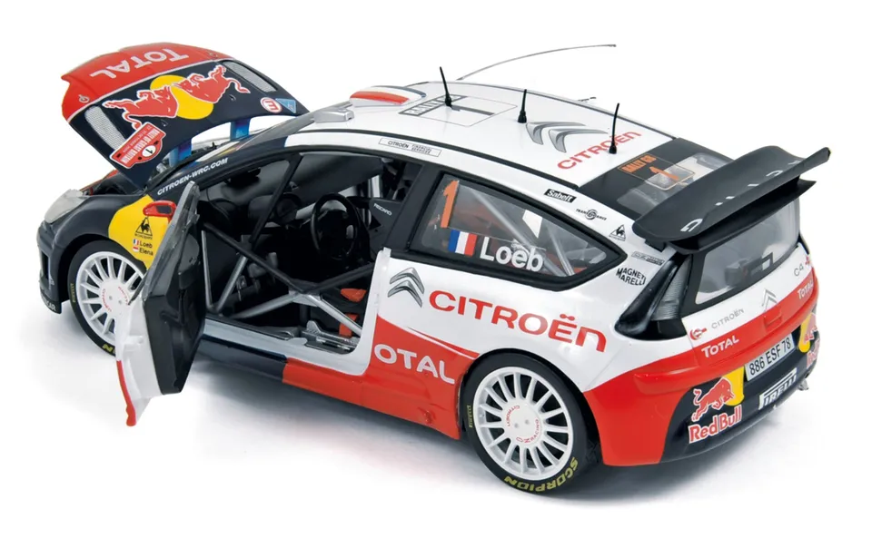 norev-citro-n-c4-wrc-2009-wales-rally-gb-1-18-modellino-auto-da-collezione-loeb- image 1