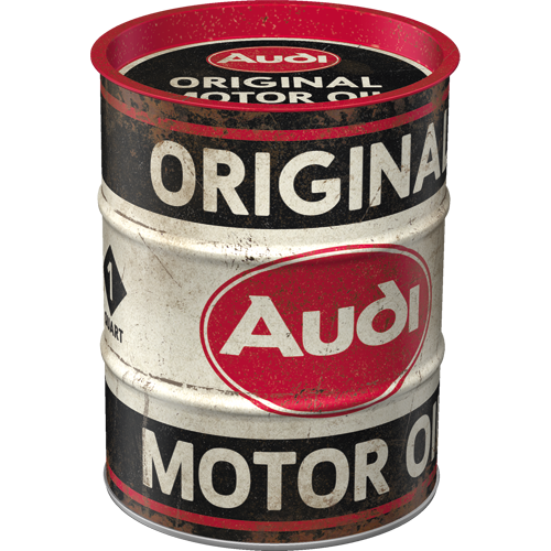 nostalgic-art-audi-original-motor-oil-fusto-salvadanaio image 3