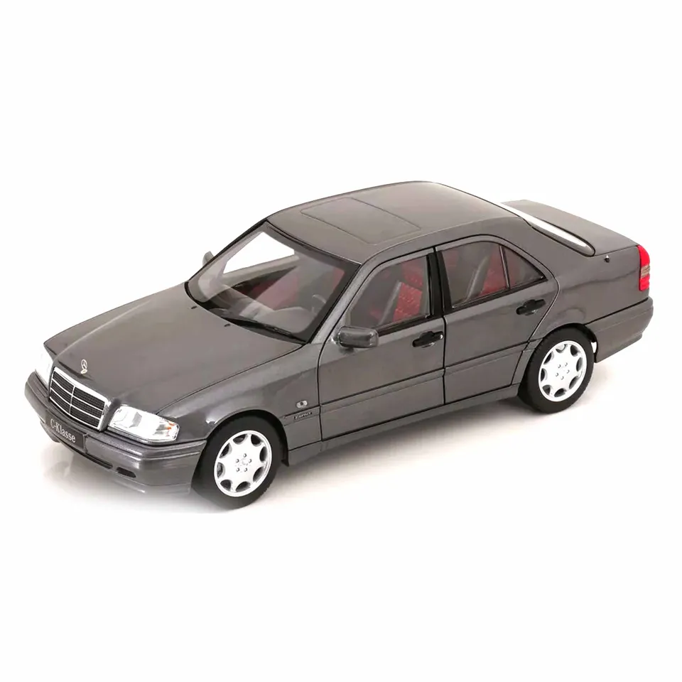 norev-mercedes-benz-classe-c-1997-grigio-onice-metallizzato-1-18 image 1