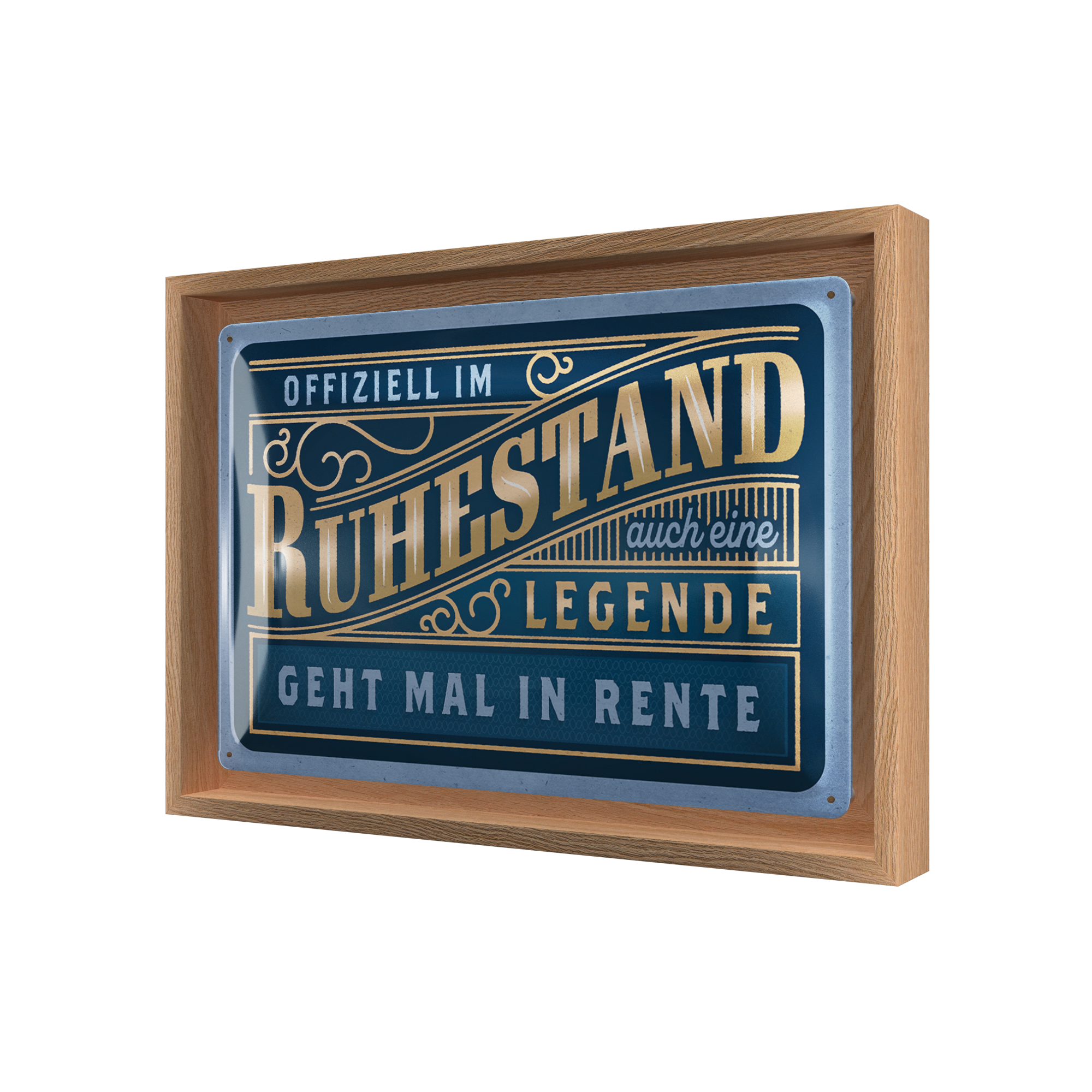 nostalgic-art-ruhestand-n-frame-m-edition-cornice-rovere-per-targhe-24x33-5-cm image 1