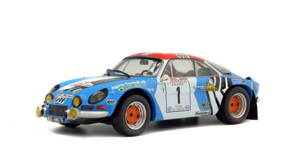 solido-alpine-a110-1800-tour-de-corse-1973-modellino-auto-1-18-j-p-nicolas-1 image 1