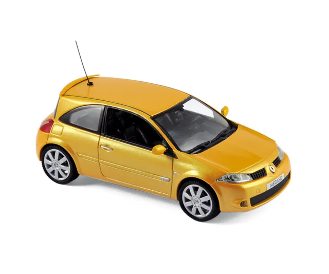 norev-renault-m-gane-rs-2004-jaune-sirius-1-43-modellino-sportivo image 1