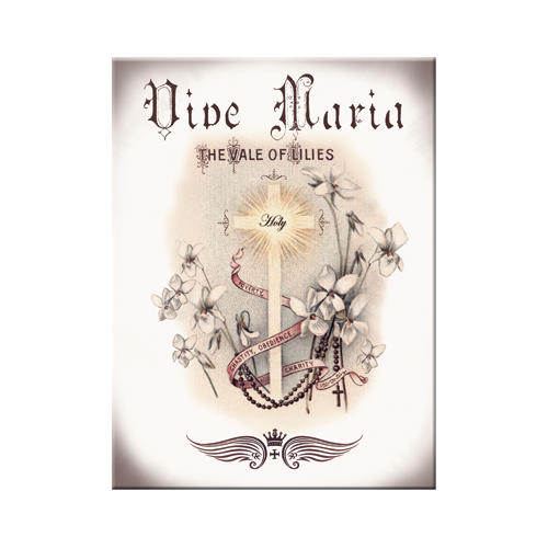 nostalgic-art-vive-maria-vale-of-lilies-magnete-da-frigo-6x8-cm image 1