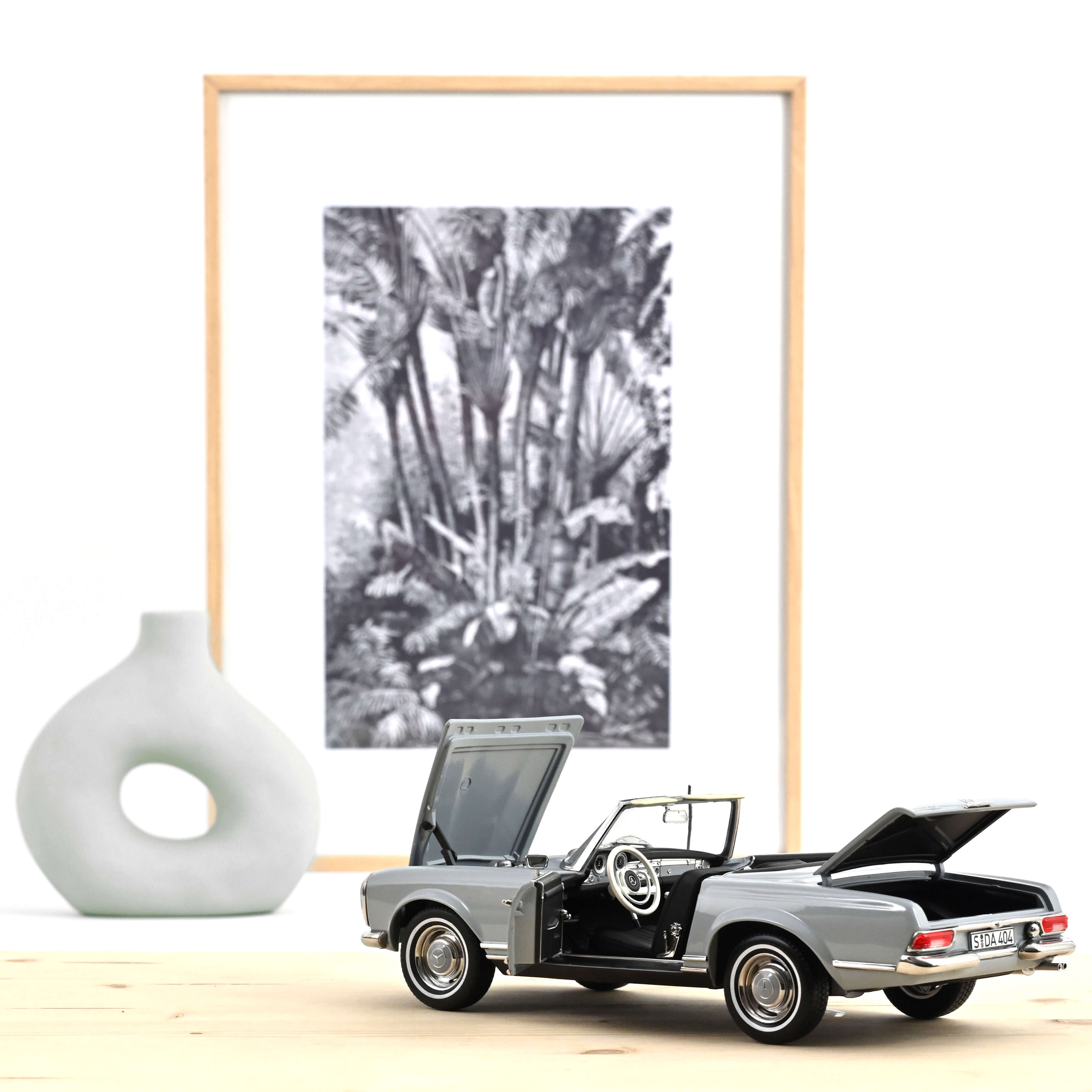 norev-mercedes-benz-230-sl-1963-pagoda-1-18-grigio-arabo image 2