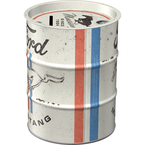 nostalgic-art-ford-mustang-horse-stripes-salvadanaio-a-fusto-600-ml image 5