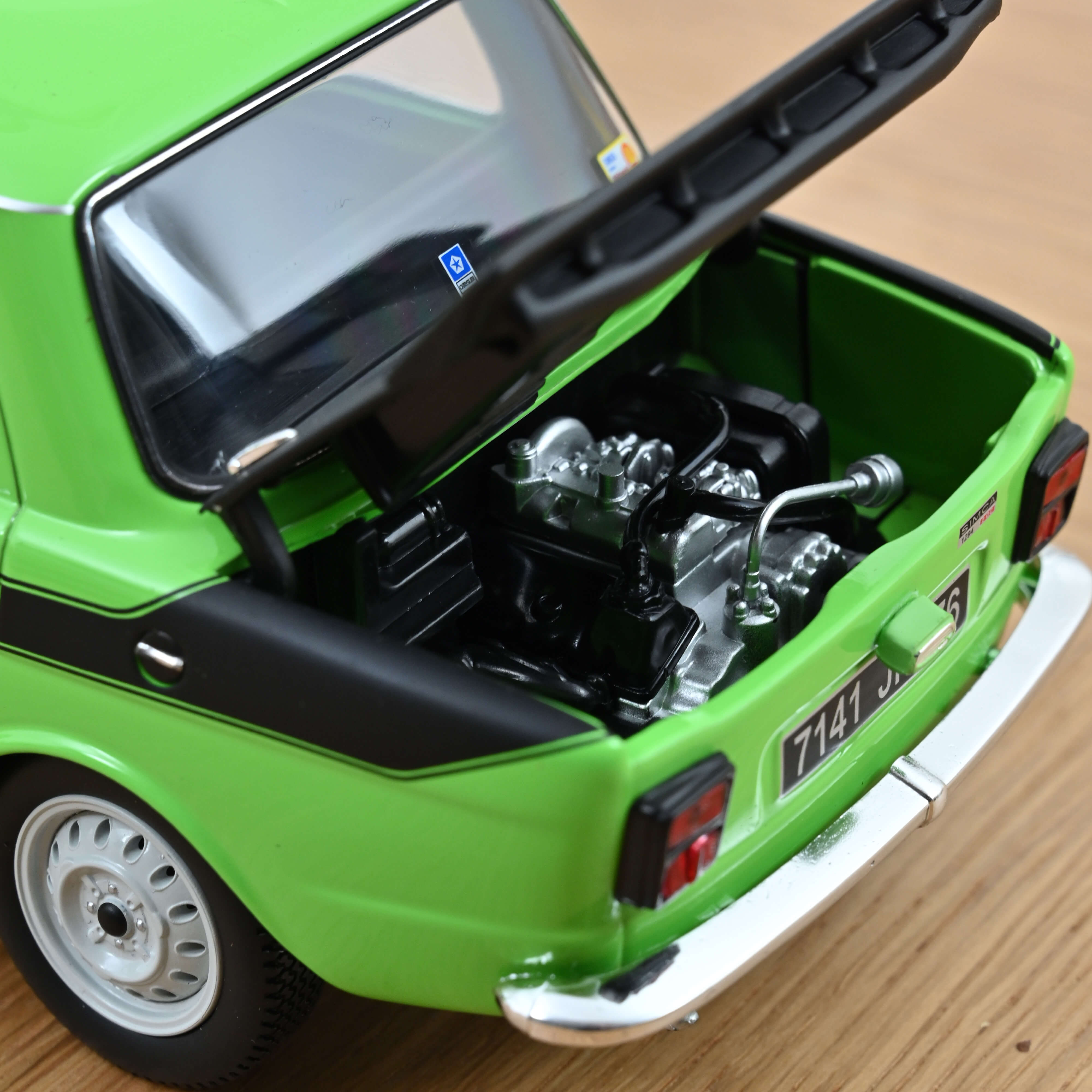 norev-simca-1000-rallye-2-1976-modellino-1-18-verde-racing image 4