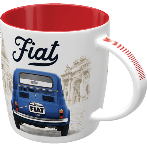 nostalgic-art-fiat-500-enjoy-the-good-times-tazza-in-ceramica-330-ml image 2
