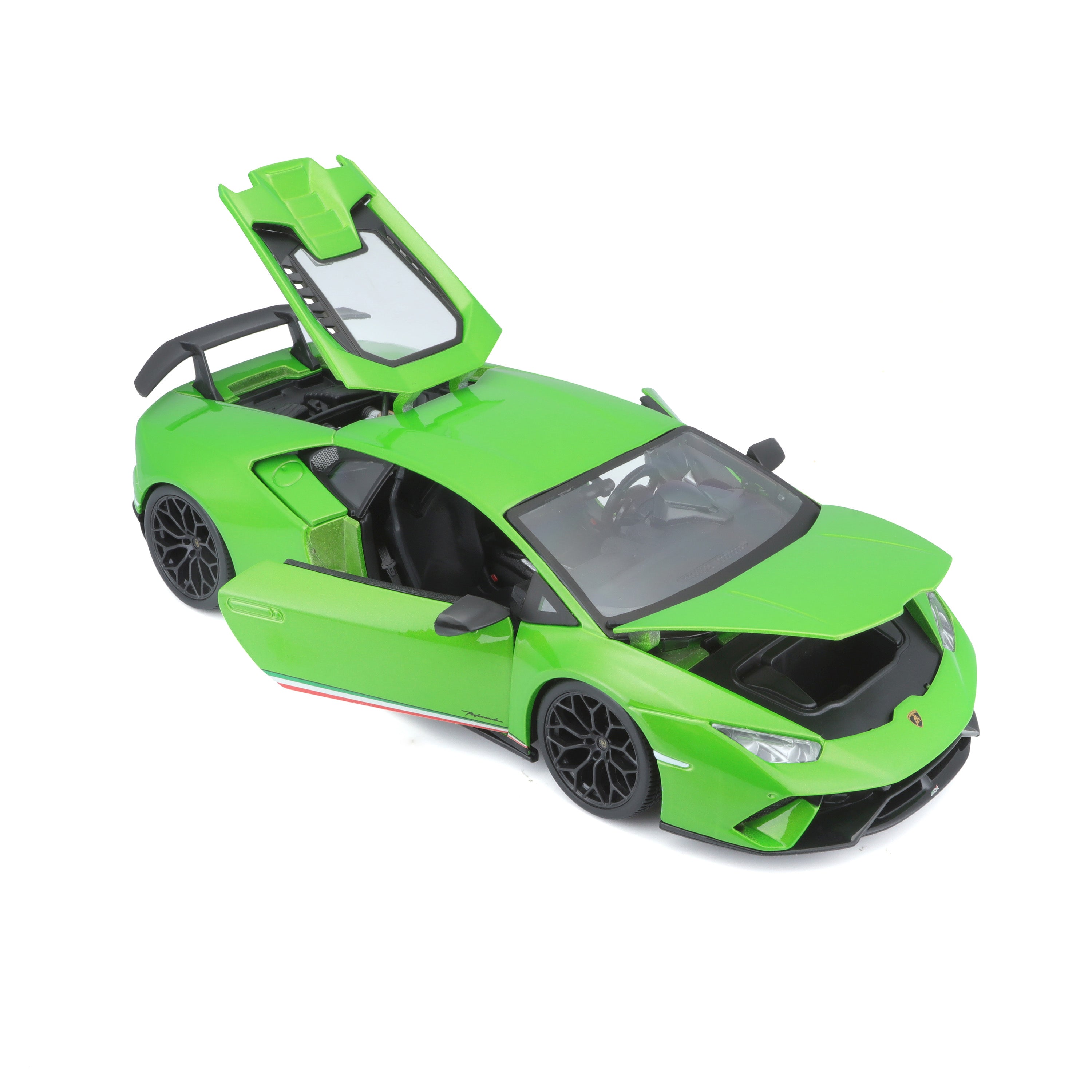 bburago-lamborghini-hurac-n-performante-1-18-verde-metallizzato image 5