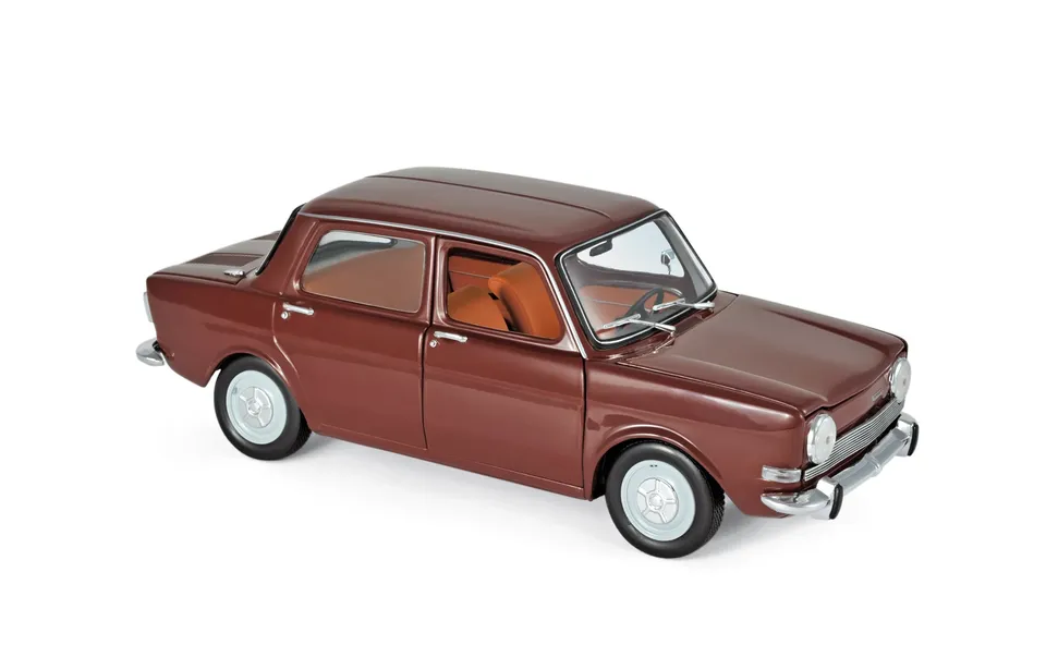 norev-simca-1000-ls-1974-rosso-amaranto-1-18-modellino-die-cast image 1