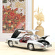 norev-mercedes-benz-300-sl-1954-silver-modellino-auto-1-18 image 3