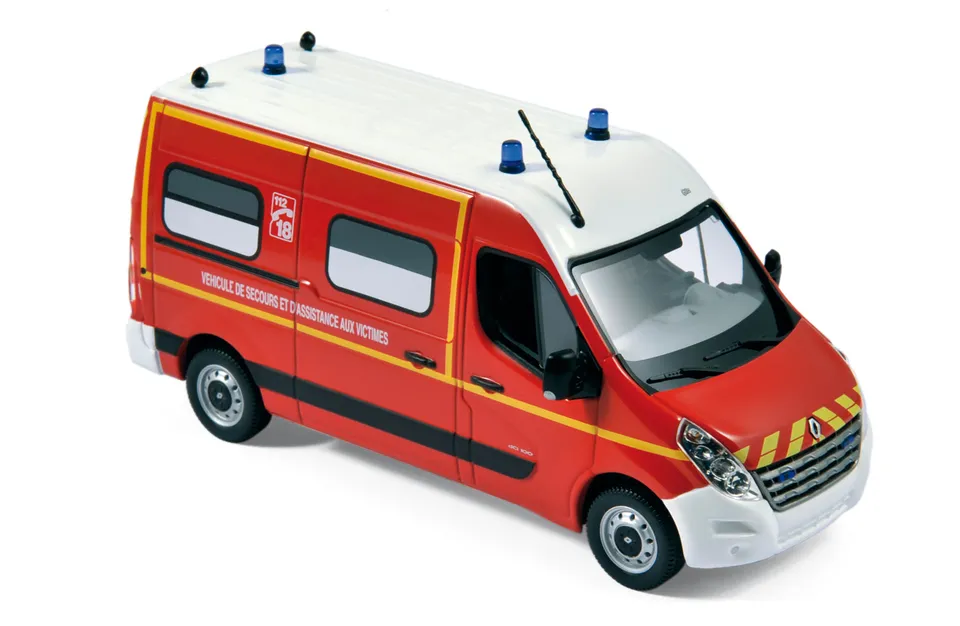 norev-renault-master-2011-pompier-vsav-1-43 image 1