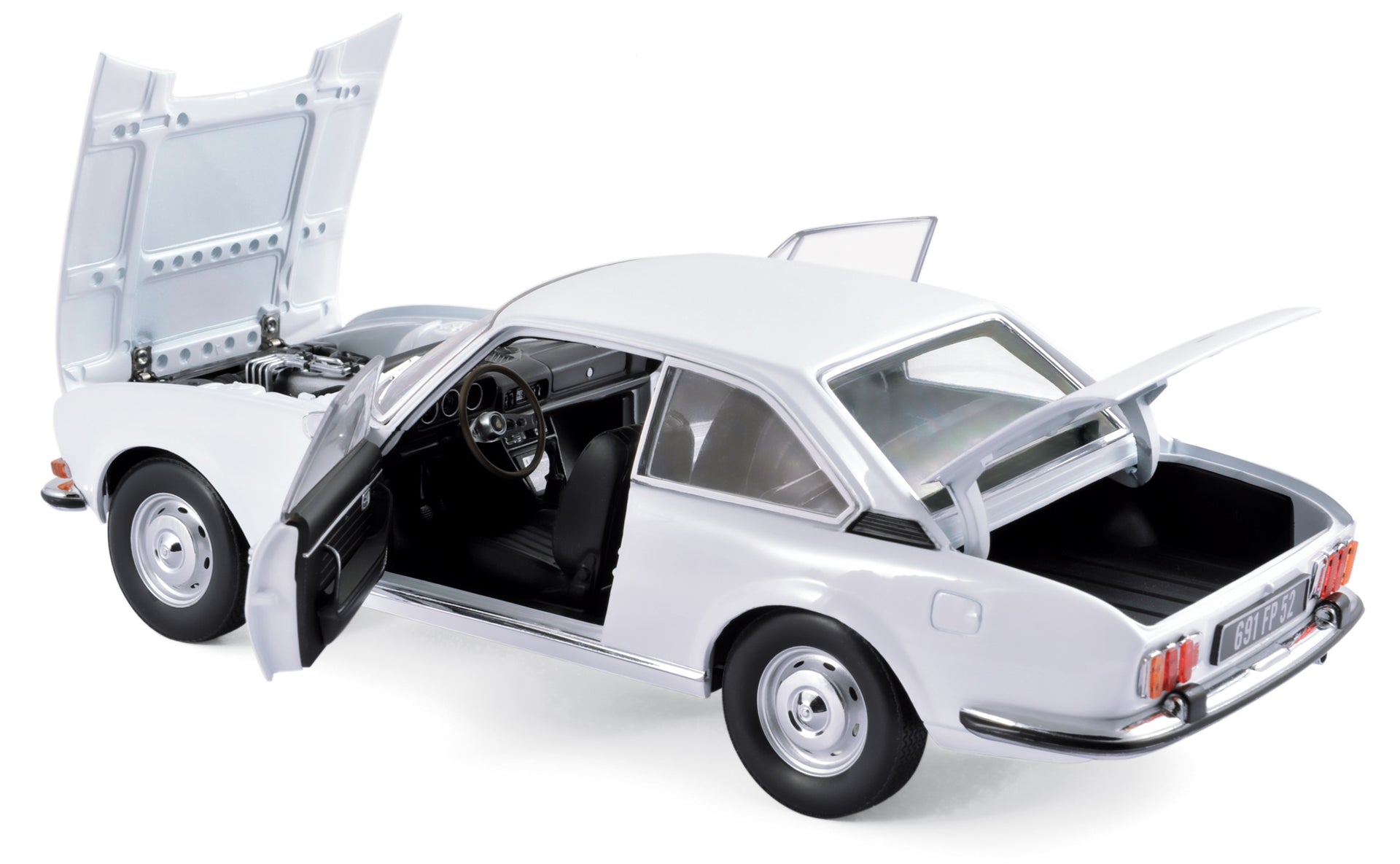 norev-peugeot-504-coup-1969-bianco-arosa-1-18 image 1