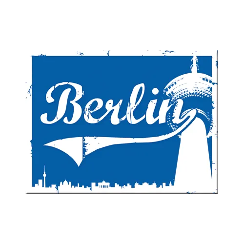 nostalgic-art-berlin-fernsehturm-blau-magnete-da-frigo-6x8-cm image 1