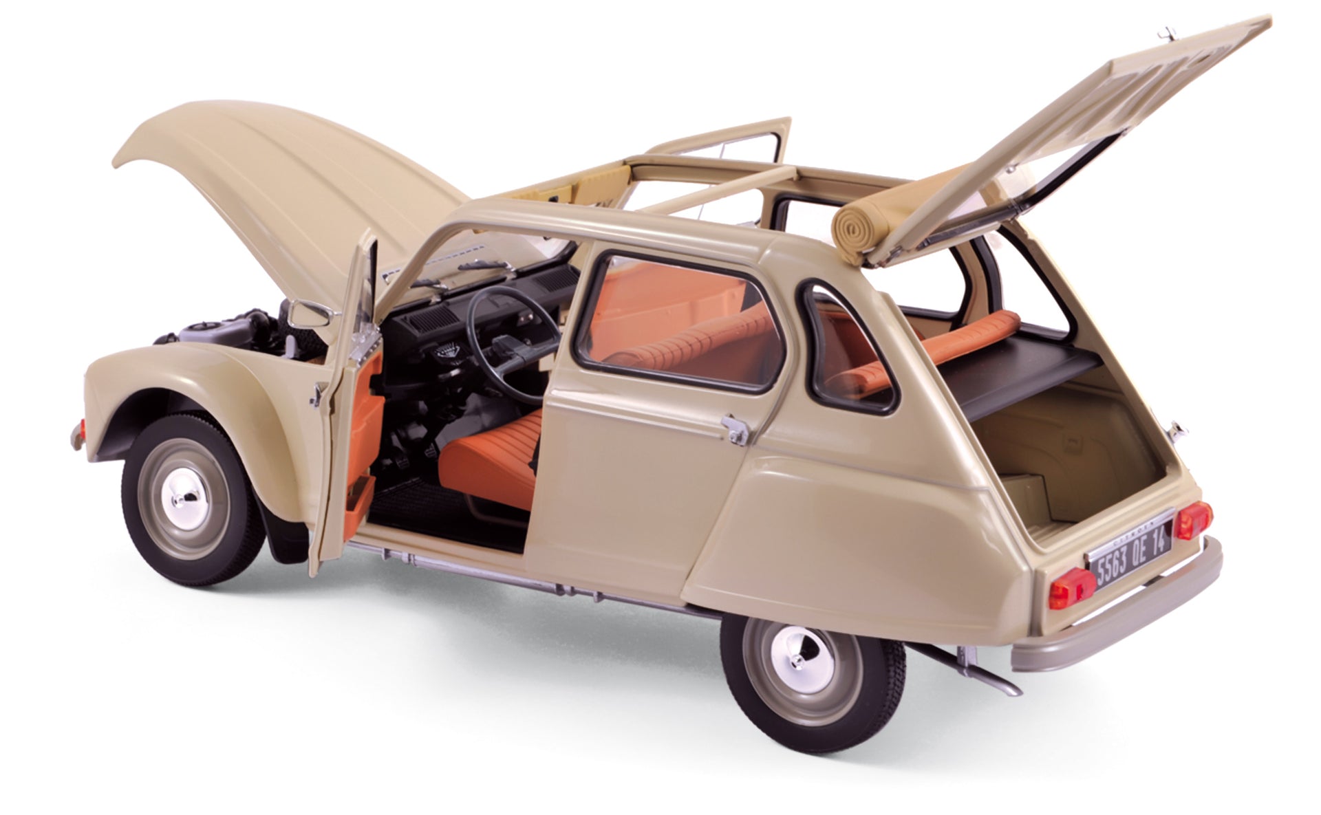 norev-citro-n-dyane-6-1970-beige-erable-modellino-1-18 image 1