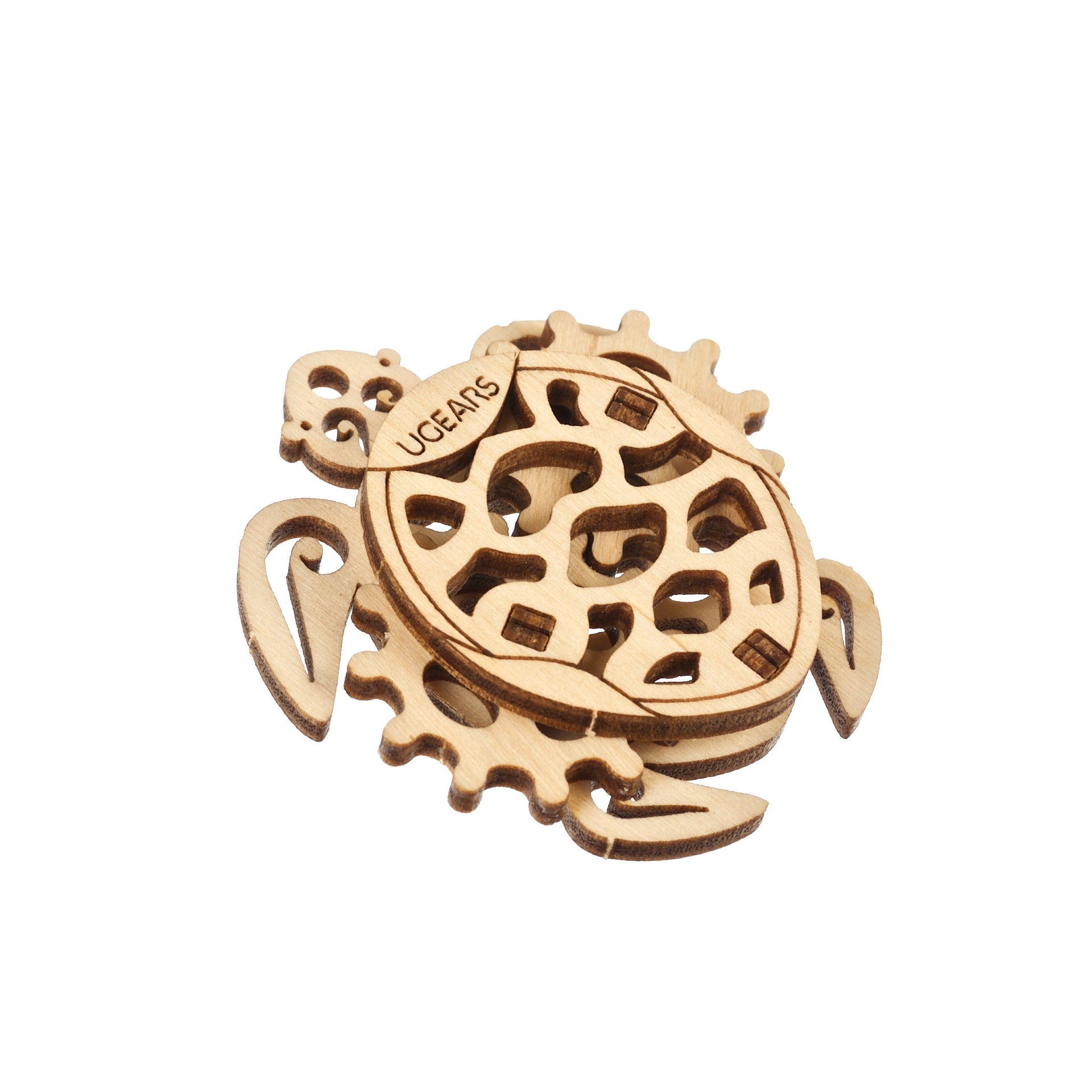 ugears-u-fidgets-oceano-atlantico-set-4-mini-modelli-3d-in-legno image 5