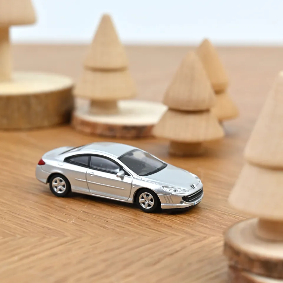 norev-peugeot-407-coup-2006-argento-1-87-minijet-da-collezione image 1