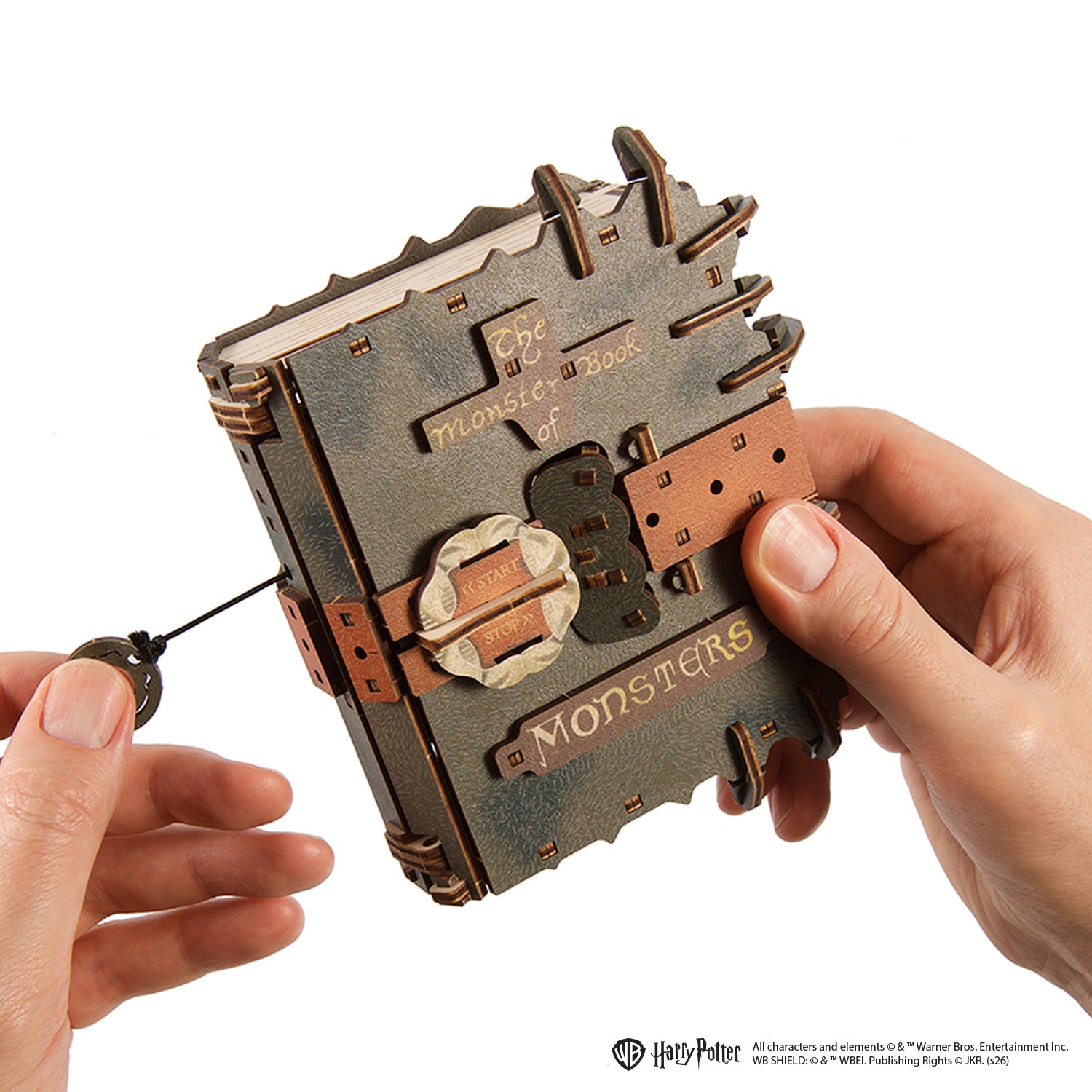 ugears-the-monster-book-of-monsters-harry-potter-puzzle-3d-legno image 6