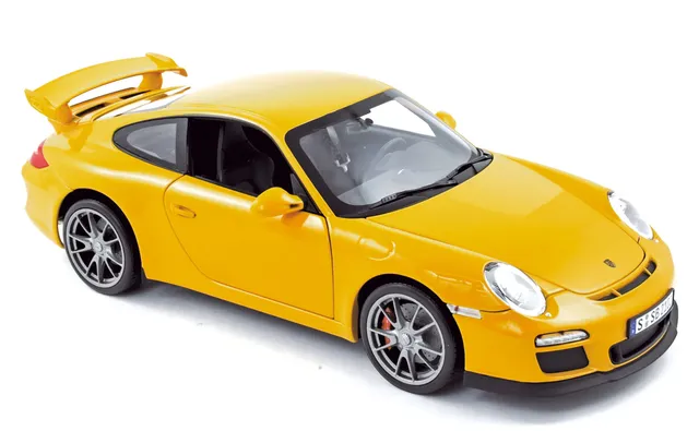 norev-porsche-911-gt3-2009-1-18-giallo-velocit image 1