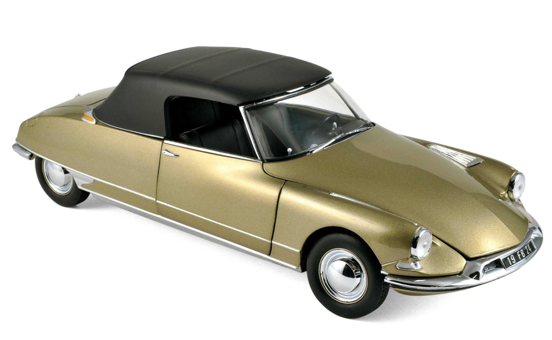 norev-citro-n-ds-19-cabriolet-1961-modellino-auto-1-18-grigio-sahara image 1