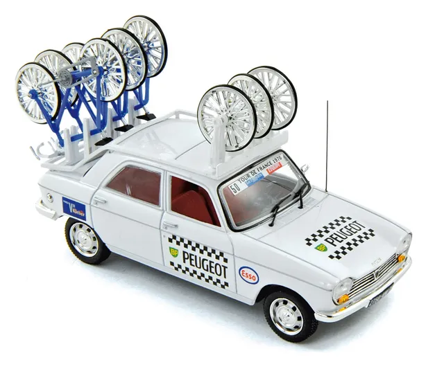 norev-peugeot-204-1970-tour-de-france-peugeot-bp-michelin-automodello-1-43 image 1