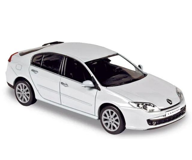 norev-renault-laguna-2007-bianco-glacier-1-43-modellino-die-cast image 1