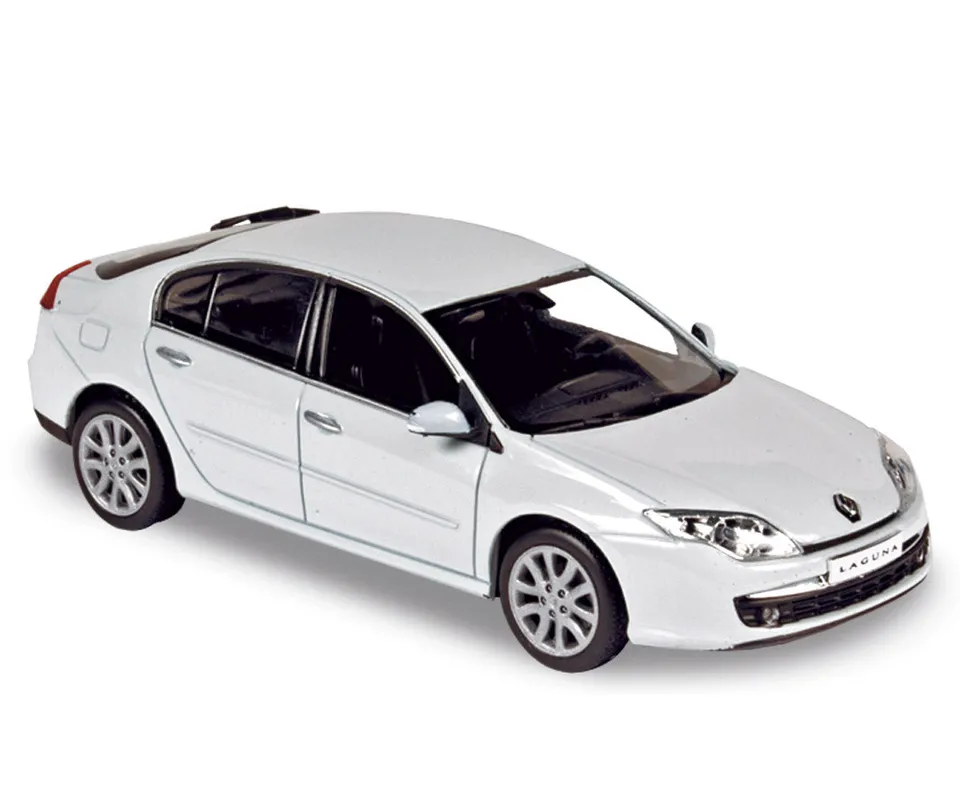norev-renault-laguna-2007-bianco-glacier-1-43-modellino-die-cast image 1
