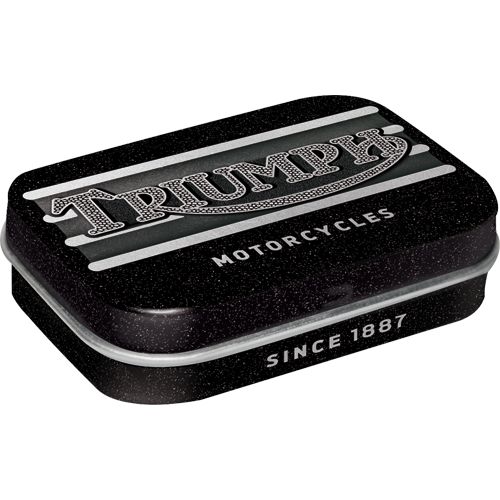 nostalgic-art-triumph-motorcycles-since-1887-scatola-mentine-in-metallo image 1