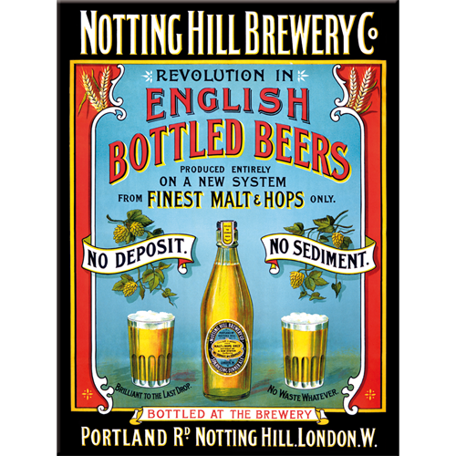 nostalgic-art-notting-hill-brewery-magnete-da-frigo-in-metallo-6x8-cm image 1