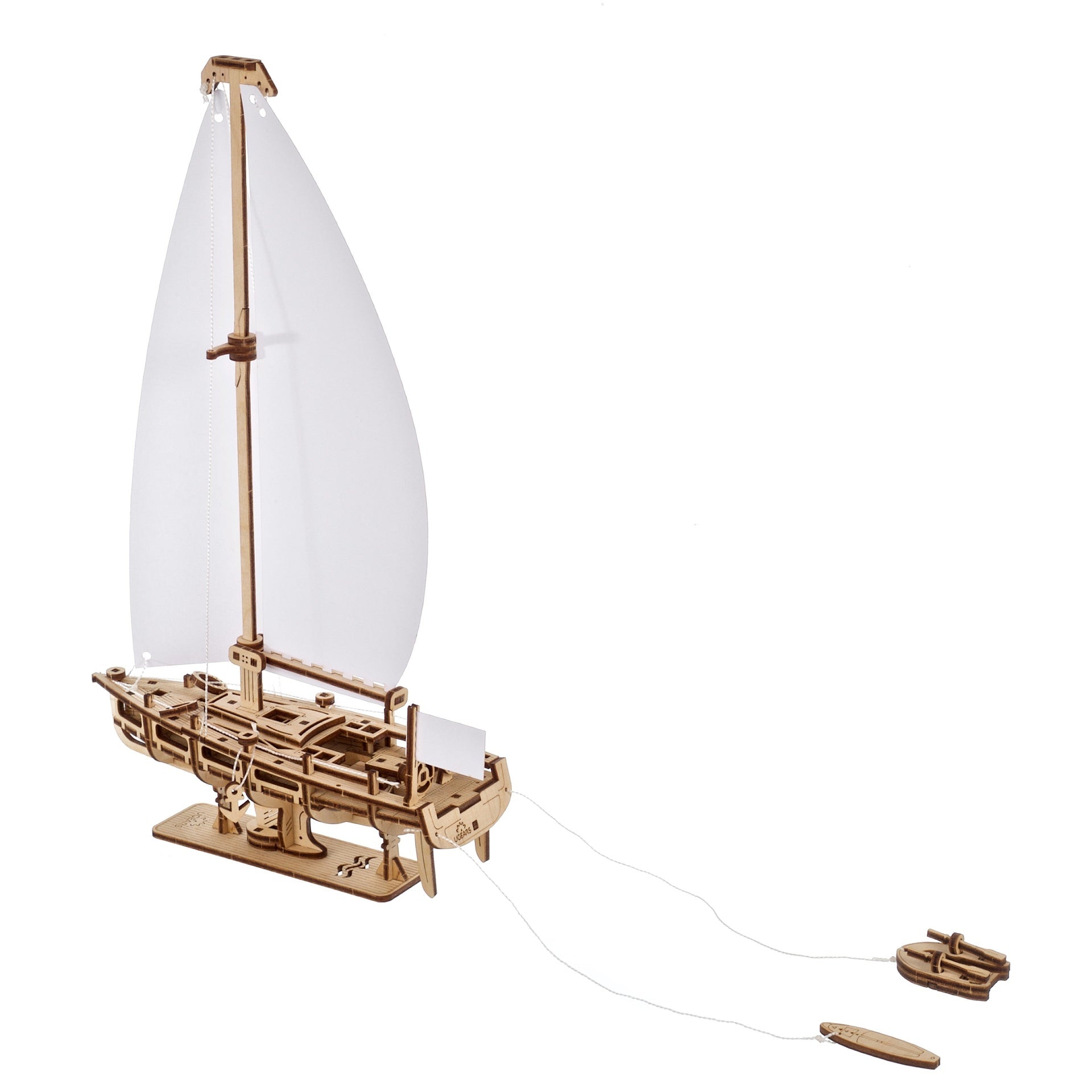 ugears-ocean-beauty-yacht-veliero-in-legno-con-vele image 3