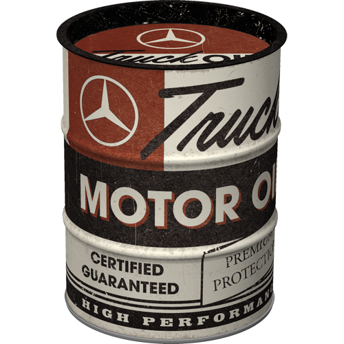 nostalgic-art-daimler-truck-motor-oil-barile-olio-salvadanaio-money-box-600-ml image 3