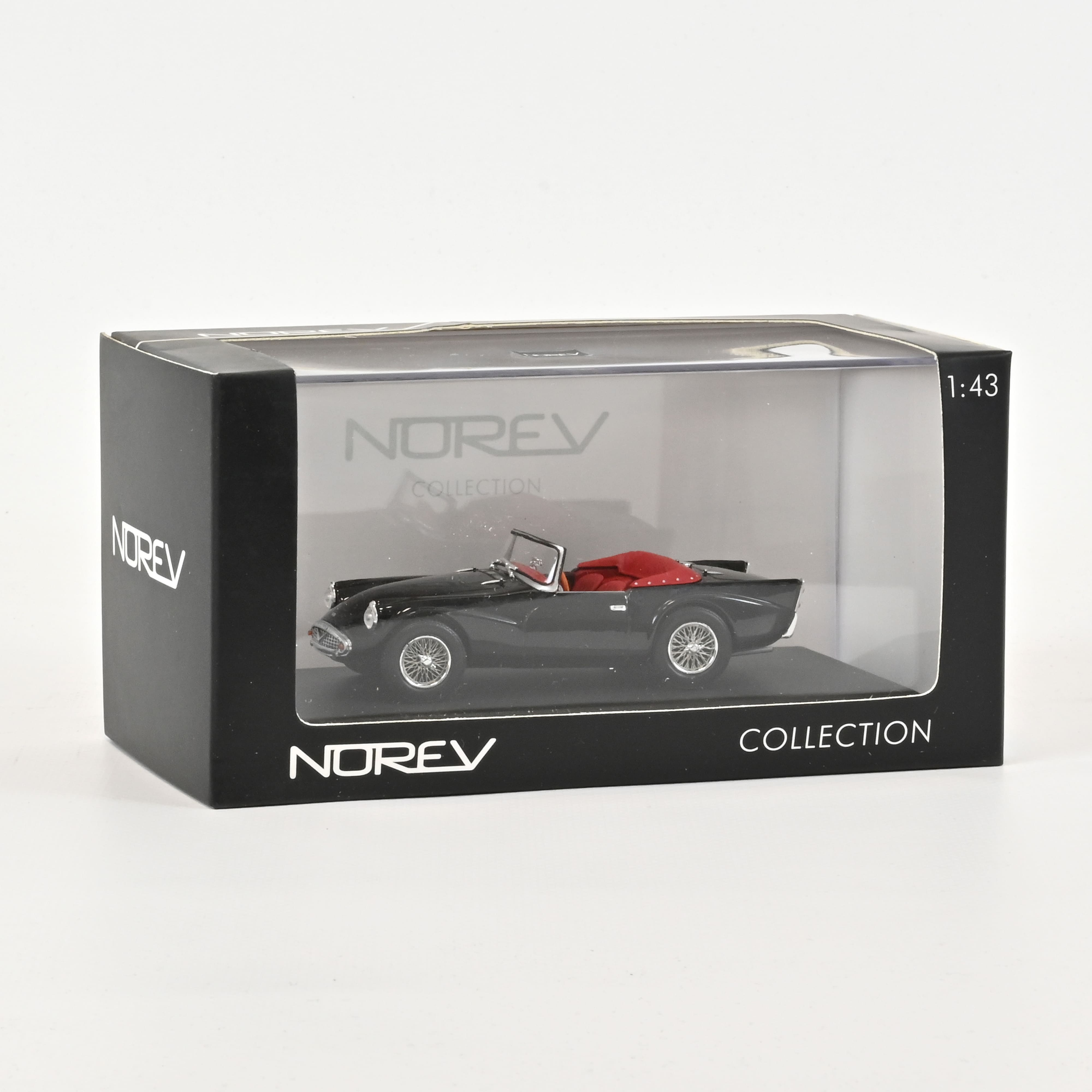 norev-daimler-sp250-1962-nero-1-43-jet-car-da-collezione image 1