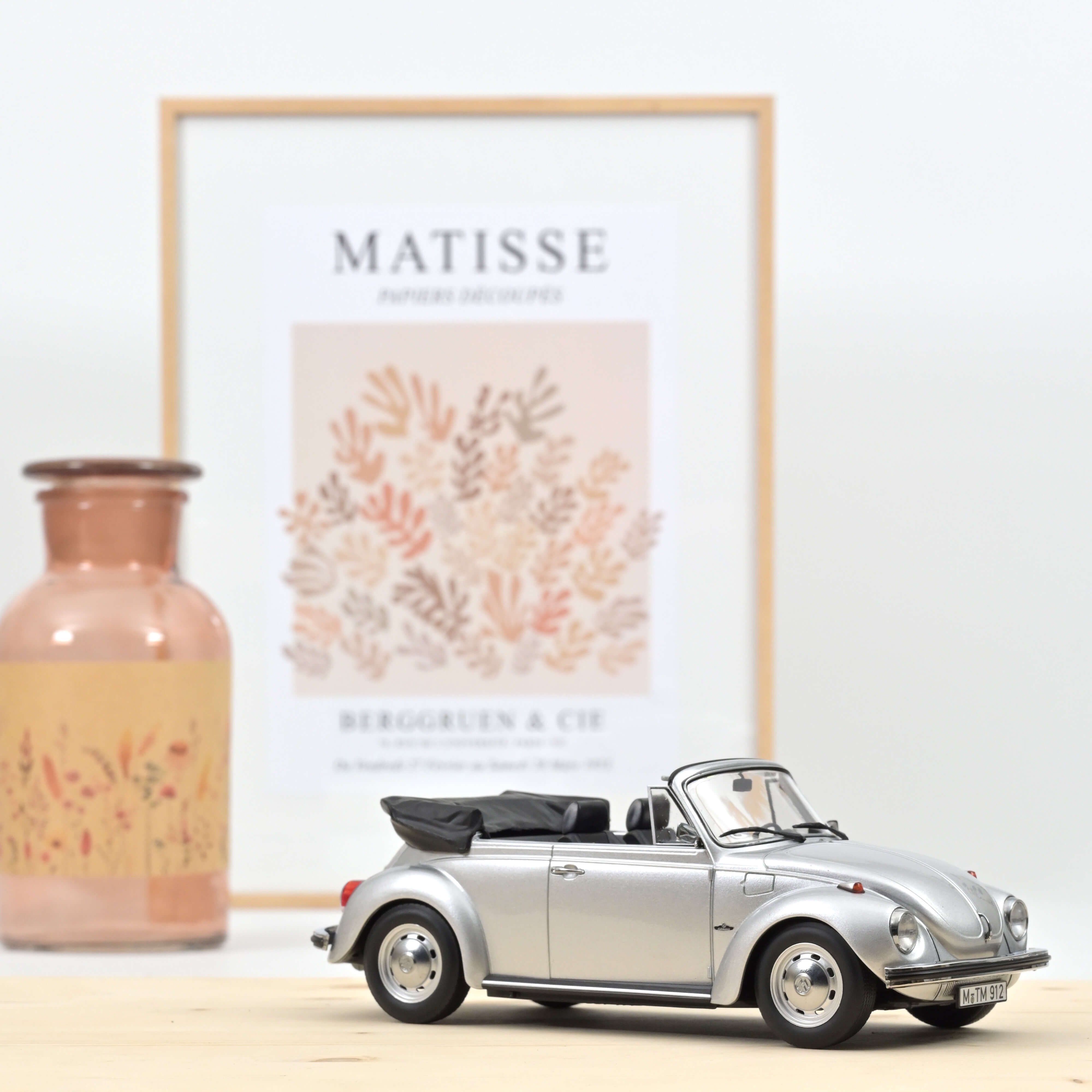 norev-vw-1303-cabriolet-1973-argent-1-18-modellino-die-cast image 1