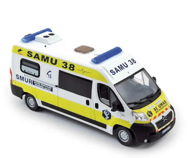 norev-citro-n-jumper-2009-samu-38-1-43-modellino-ambulanza-die-cast image 1