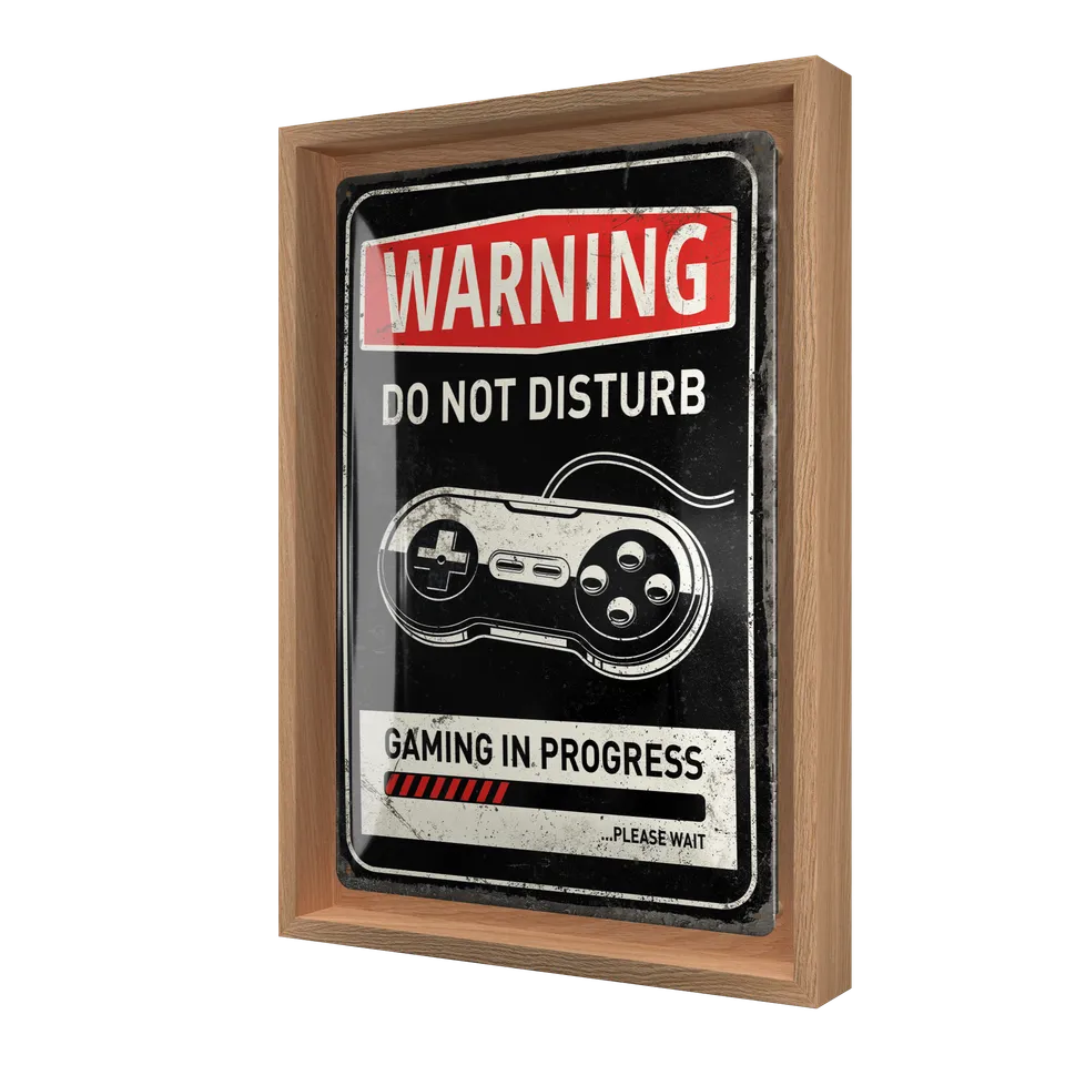 nostalgic-art-gaming-in-progress-n-frame-m-edition-24x33-5-cm image 1