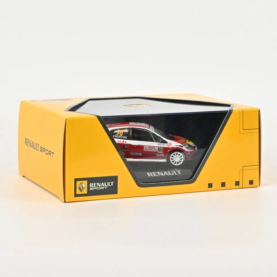 norev-renault-clio-r3-team-mercier-1-43-modellino-rally-die-cast image 1