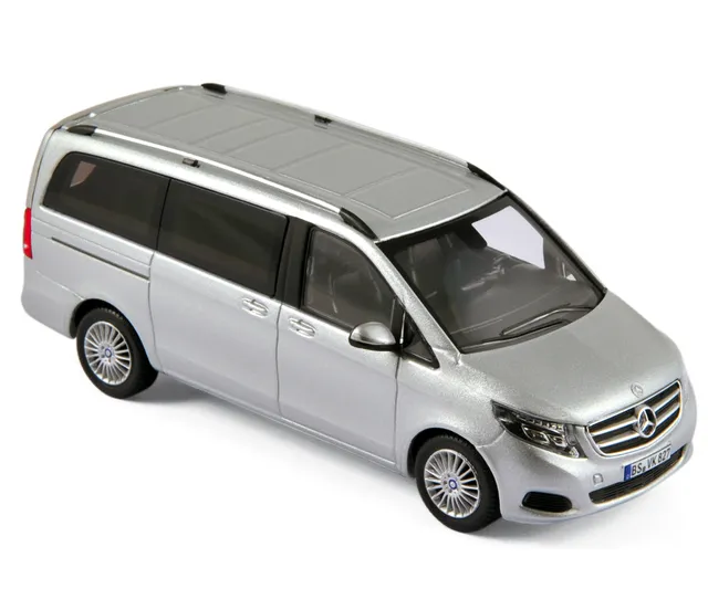 norev-mercedes-benz-classe-v-2015-modellino-auto-1-43-argento-metallizzato image 1