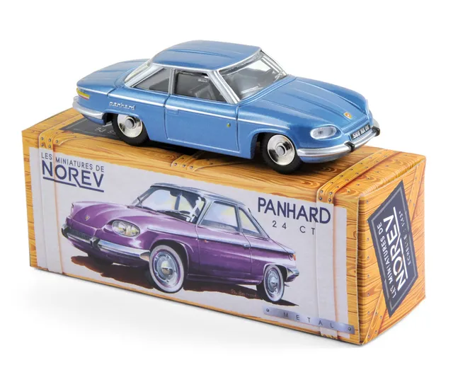 norev-panhard-24-ct-1964-blu-hierro-metallizzato-1-43 image 1