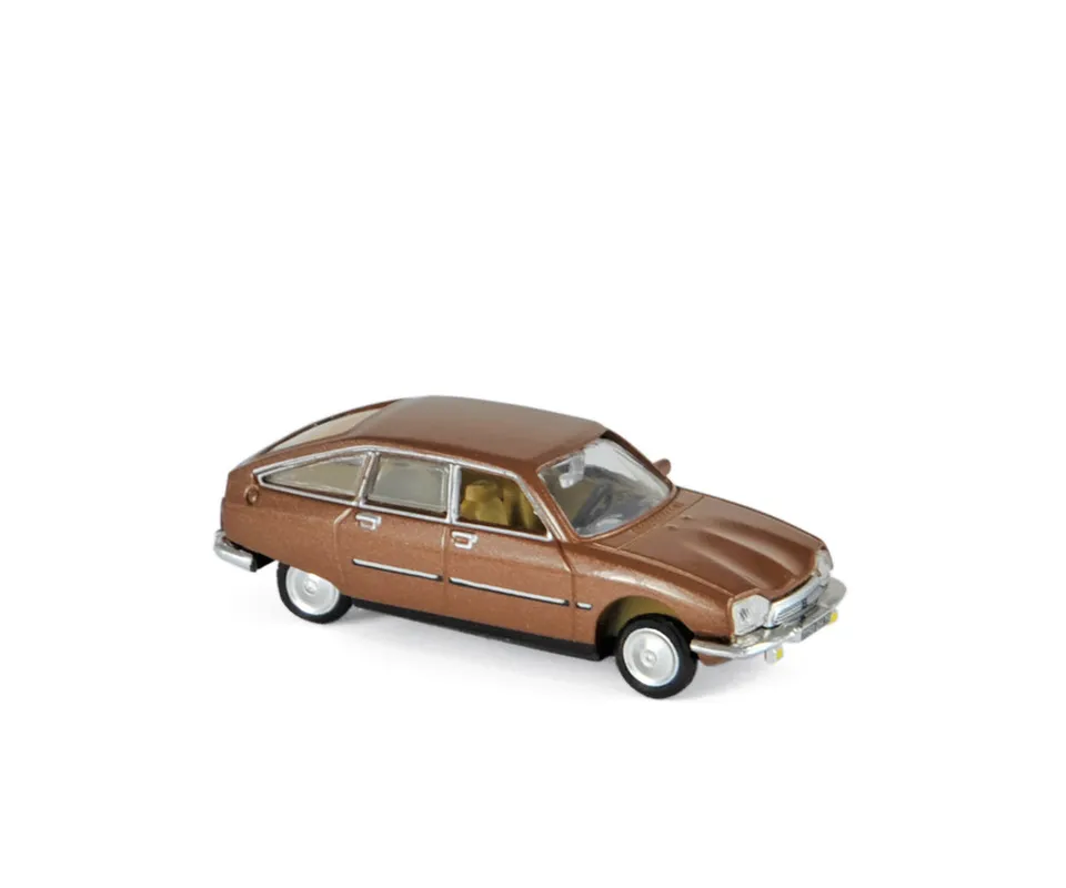 norev-citro-n-gs-pallas-1978-modellino-auto-1-87-marrone-cigale-metallizzato image 1